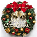 Christmas Decoration Handmade Simulation Christmas Wreath Door Hanging Window Props Exquisite High Quality Home Decor