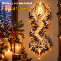 Christmas,Bethlehem Star of Faith,Lighted Nativity Wall Decor,Glowing Christmas Hanging Ornament,LED Lights for Indoor