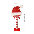 Christmas Stop Here Decor Santa Stop Here Tree Topper Desk Lamp LED Santa Stop Here Tree Topper Window Decorative Lights