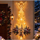 Christmas，Bethlehem Star of Faith, Lighted Nativity Wall Decor,Glowing Christmas Hanging Ornament, LED Lights for Indoor