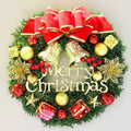 Christmas Decoration Handmade Simulation Christmas Wreath Door Hanging Window Props Exquisite High Quality Home Decor